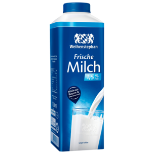 Weihenstephan Frische Alpenmilch 1,5% 1l